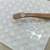 Tampon adhésif en caoutchouc de silicone transparent anti-dérapant pour pieds de pare-chocs